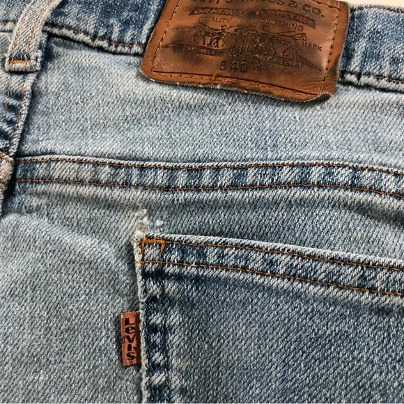 Levi’s 540 Copper Tag Men’s 40/30 Jeans, Relaxed Fit, Straight Leg, Vintage Y2K - Picture 3 of 16